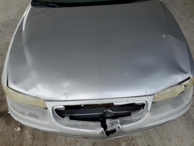 2G4WB55K221266263 - 2002 BUICK REGAL LS SILVER photo 11