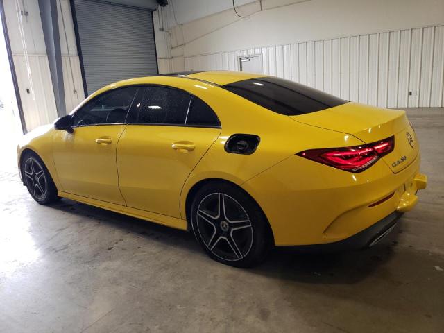 WDD5J4GB4LN019259 - 2020 MERCEDES-BENZ CLA 250 YELLOW photo 2