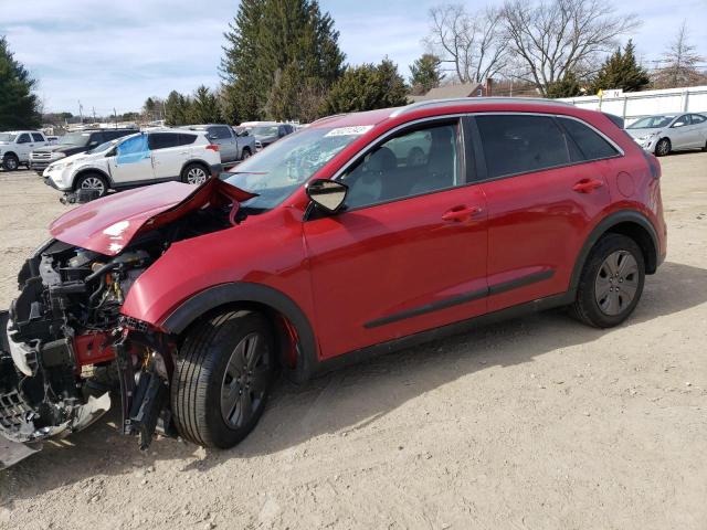 KNDCC3LC4H5051835 - 2017 KIA NIRO EX RED photo 1