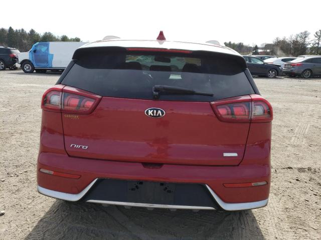 KNDCC3LC4H5051835 - 2017 KIA NIRO EX RED photo 6