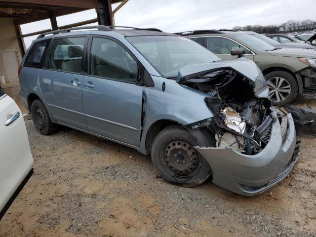 5TDZA23C05S255127 - 2005 TOYOTA SIENNA CE BLUE photo 4