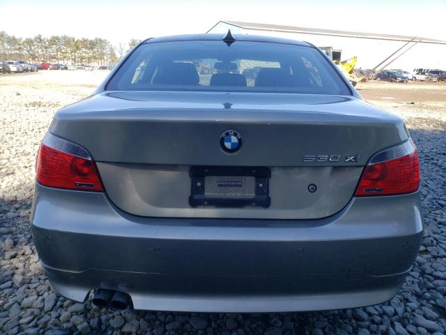 WBANF73597CY16523 - 2007 BMW 530 XI GREEN photo 6