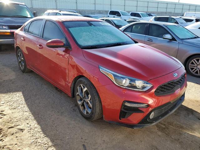 3KPF24AD2LE176704 - 2020 KIA FORTE FE RED photo 4