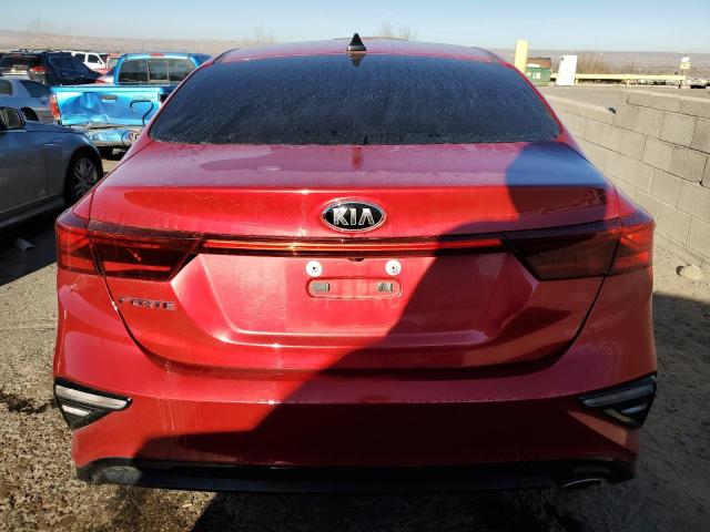 3KPF24AD2LE176704 - 2020 KIA FORTE FE RED photo 6