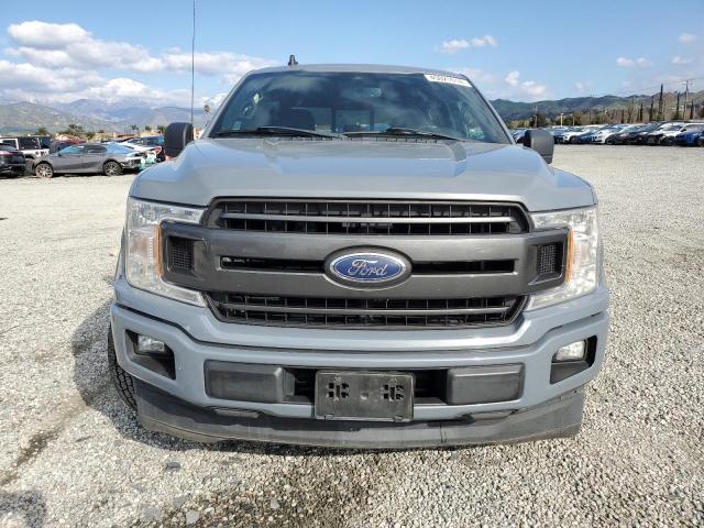 1FTEW1CP9KKC98722 - 2019 FORD F150 SUPERCREW GRAY photo 5