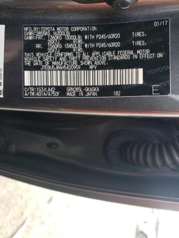 JTEBU5JR6H5420959 - 2017 TOYOTA 4RUNNER SR5/SR5 PREMIUM 灰色 照片 13