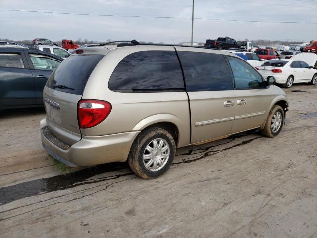 2A8GP54L96R681309 - 2006 CHRYSLER TOWN & COU TOURING ოქროსფერი ფოტო 3