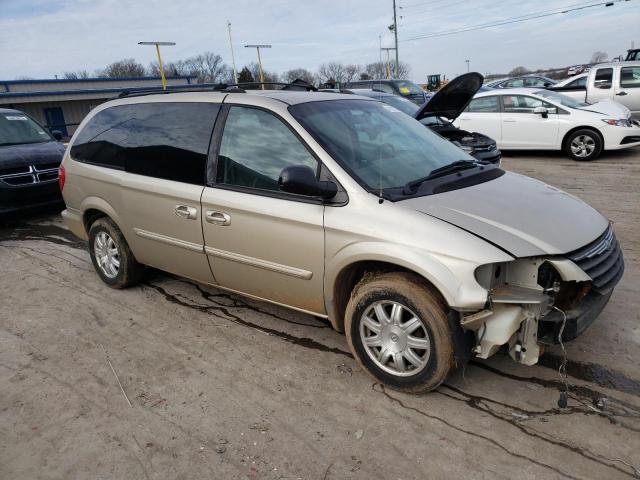 2A8GP54L96R681309 - 2006 CHRYSLER TOWN & COU TOURING ოქროსფერი ფოტო 4