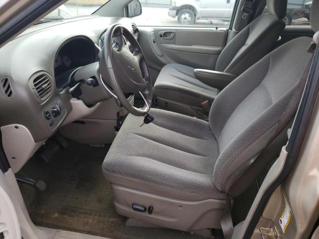 2A8GP54L96R681309 - 2006 CHRYSLER TOWN & COU TOURING ოქროსფერი ფოტო 7