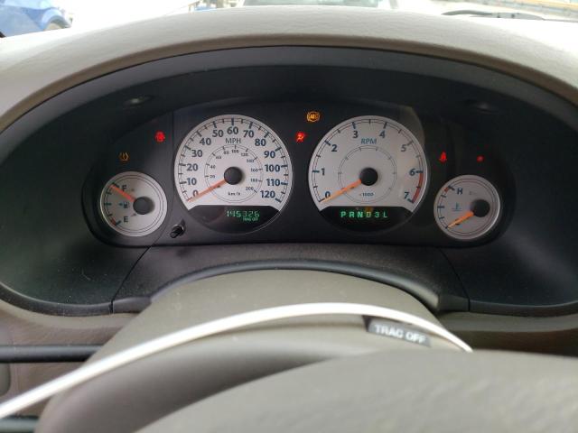 2A8GP54L96R681309 - 2006 CHRYSLER TOWN & COU TOURING ოქროსფერი ფოტო 9