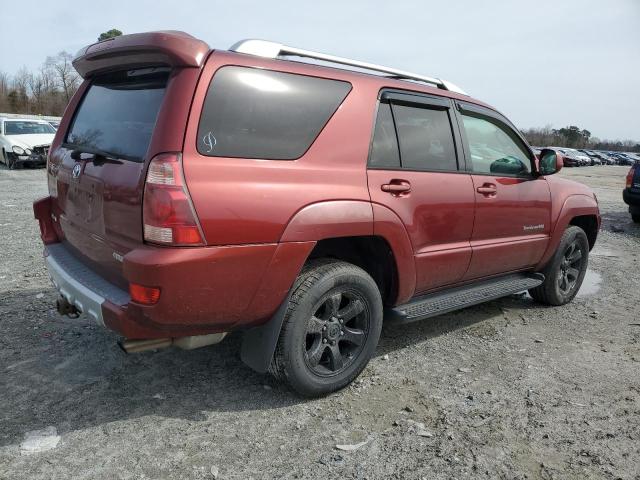 JTEBU14R958040612 - 2005 TOYOTA 4RUNNER SR5 BURGUNDY photo 3