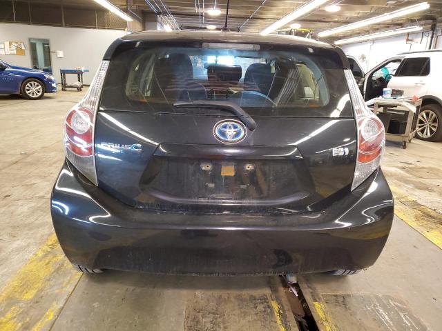 JTDKDTB34C1029568 - 2012 TOYOTA PRIUS C BLACK photo 6