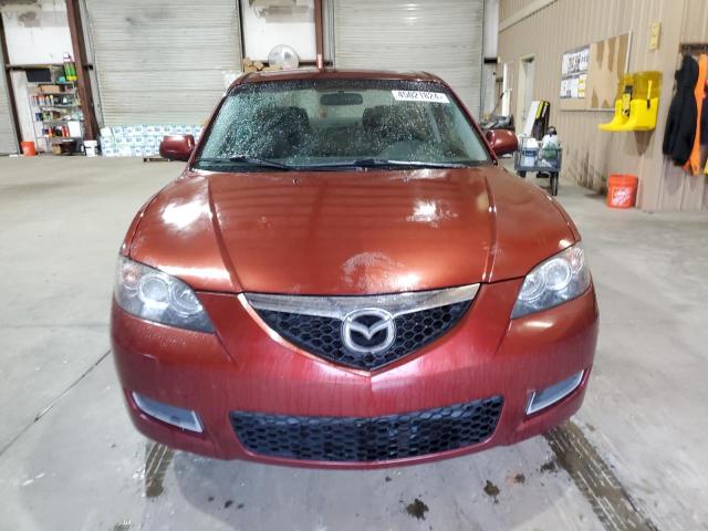 JM1BK12F981178358 - 2008 MAZDA 3 I RED photo 5