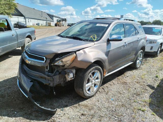 2CNFLFE5XB6231101 - 2011 CHEVROLET EQUINOX LTZ GRAY photo 1