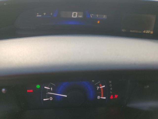 19XFB2F97FE021613 - 2015 HONDA CIVIC EXL ნაცრისფერი ფოტო 9