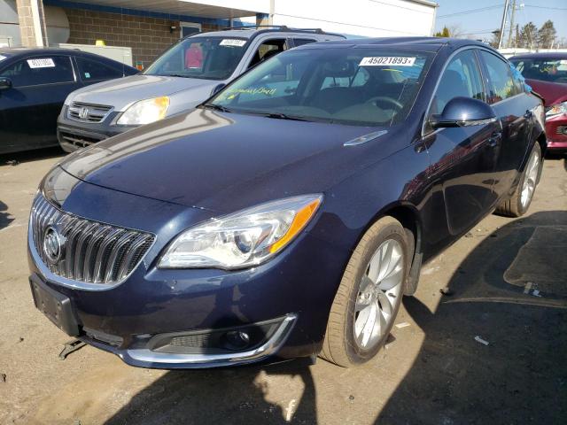 2G4GL5EX6F9176845 - 2015 BUICK REGAL 蓝色 照片 1