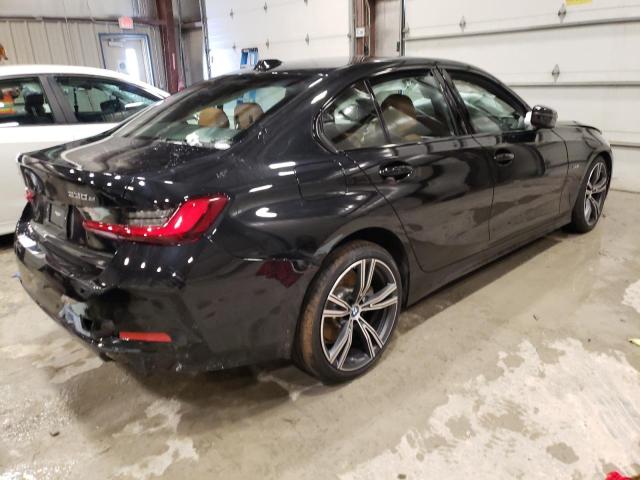 3MW39FS00P8D02338 - 2023 BMW 330XE Negro foto 3