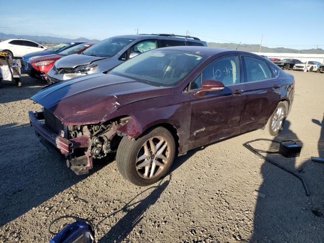 3FA6P0H72DR243330 - 2013 FORD FUSION SE BURGUNDY photo 1