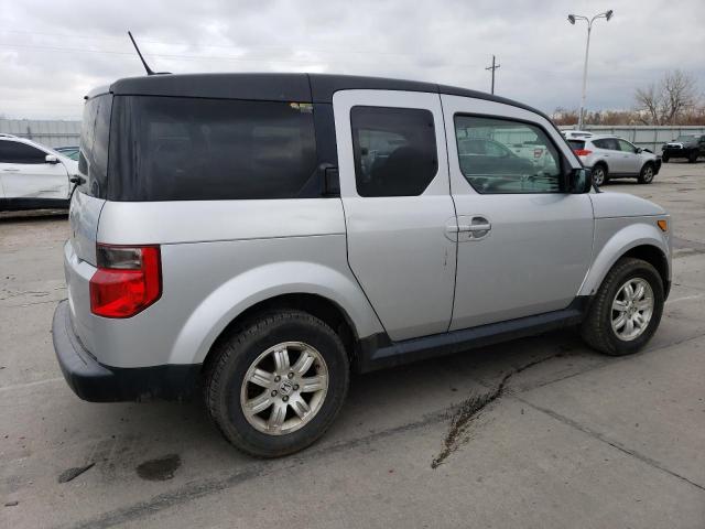 5J6YH27768L016329 - 2008 HONDA ELEMENT EX SILVER photo 3