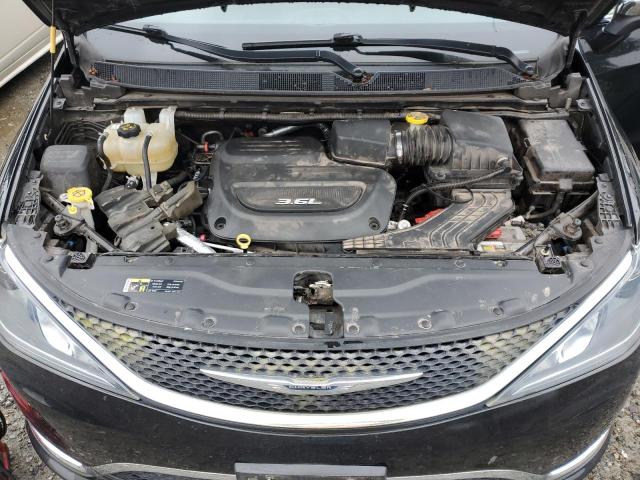 2C4RC1EG7HR804095 - 2017 CHRYSLER PACIFICA TOURING L PLUS BLACK photo 12