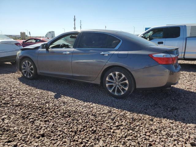 1HGCR2F50EA269622 - 2014 HONDA ACCORD SPORT GRAY photo 2