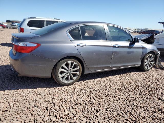 1HGCR2F50EA269622 - 2014 HONDA ACCORD SPORT GRAY photo 3