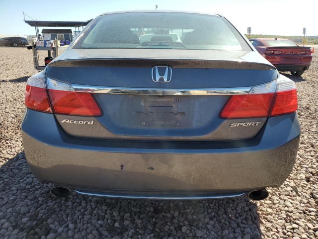 1HGCR2F50EA269622 - 2014 HONDA ACCORD SPORT GRAY photo 6