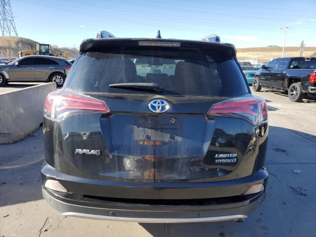 JTMDJREV8JD253830 - 2018 TOYOTA RAV4 HV LIMITED BLACK photo 6