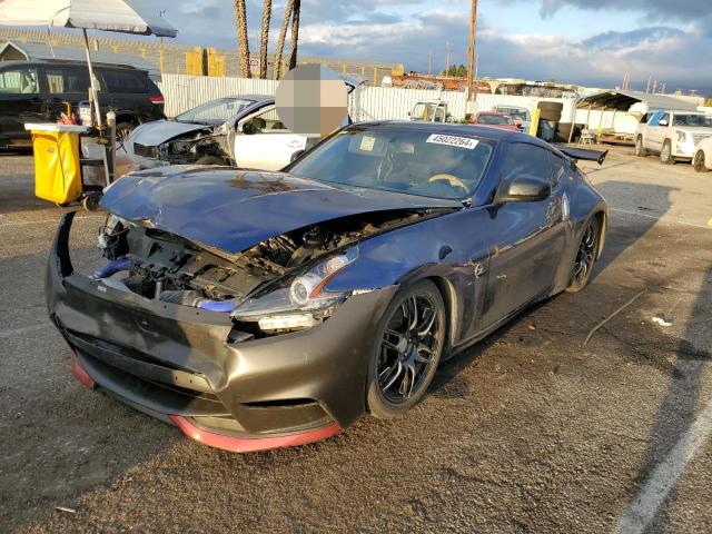 JN1AZ4EH1KM420736 - 2019 NISSAN 370Z BASE BLUE photo 1