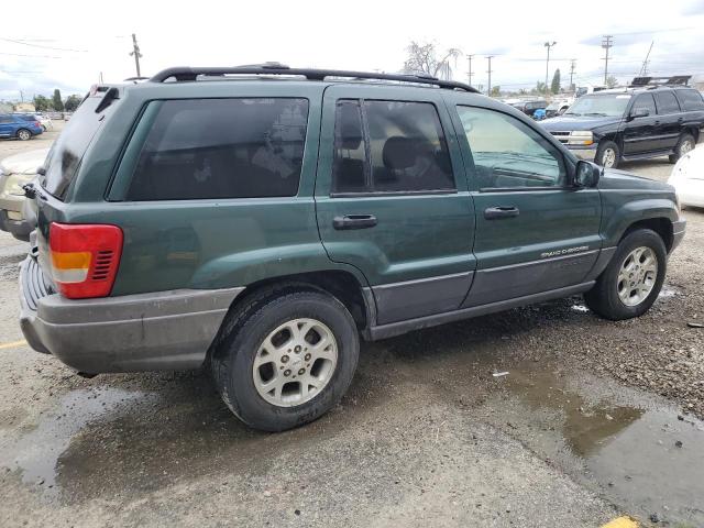 1J4G248S9YC384354 - 2000 JEEP GRAND CHER LAREDO GREEN photo 3