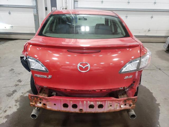 JM1BL1S52A1279509 - 2010 MAZDA 3 S RED photo 6