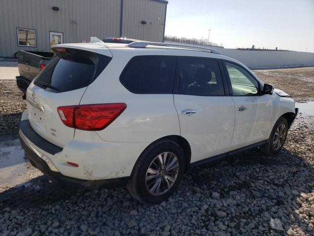 5N1DR2MM7KC612709 - 2019 NISSAN PATHFINDER S WHITE photo 3