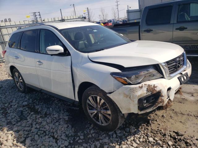 5N1DR2MM7KC612709 - 2019 NISSAN PATHFINDER S WHITE photo 4