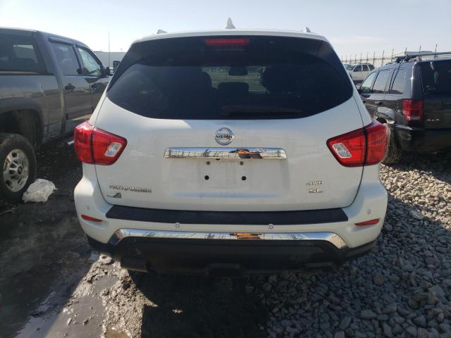 5N1DR2MM7KC612709 - 2019 NISSAN PATHFINDER S WHITE photo 6