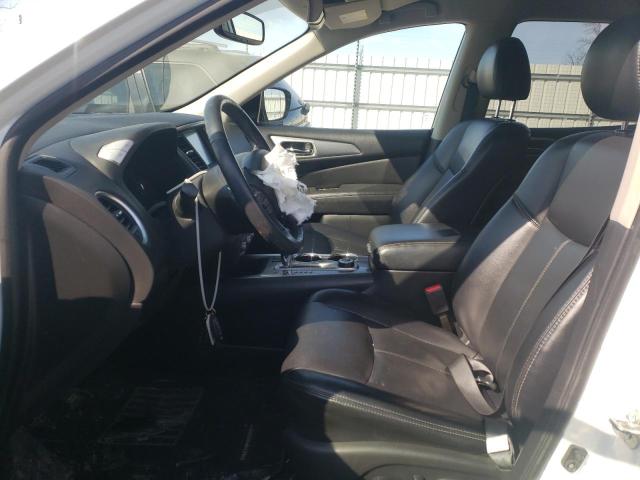 5N1DR2MM7KC612709 - 2019 NISSAN PATHFINDER S WHITE photo 7