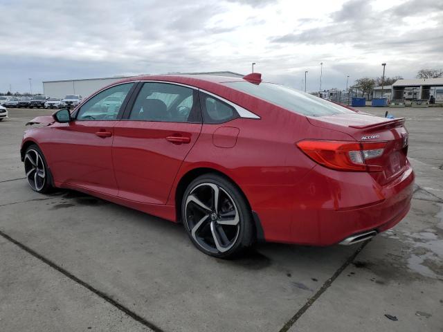 1HGCV1F31LA112487 - 2020 HONDA ACCORD SPORT RED photo 2