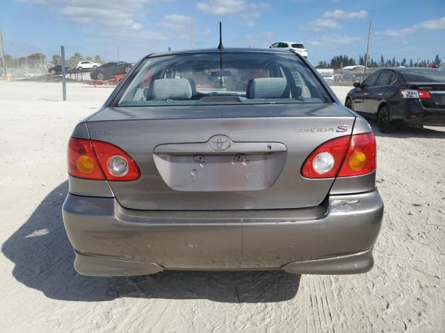 1NXBR32E03Z153205 - 2003 TOYOTA COROLLA CE GRAY photo 6