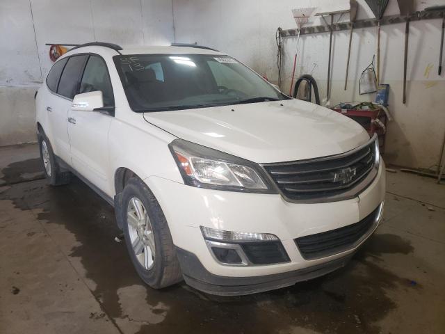 1GNKVGKDXDJ176404 - 2013 CHEVROLET TRAVERSE L WHITE photo 1