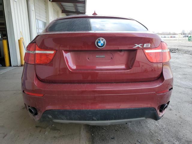 5UXFG43569L225215 - 2009 BMW X6 XDRIVE35I RED photo 6