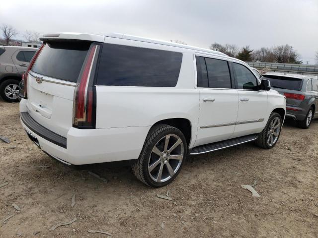 1GYS3HKJ3GR146283 - 2016 CADILLAC ESCALADE ESV LUXURY WHITE photo 3