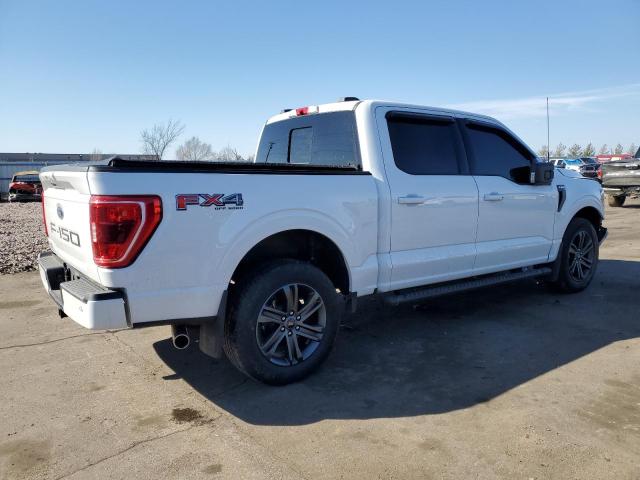 1FTFW1E52NKF18898 - 2022 FORD F150 SUPERCREW WHITE photo 3