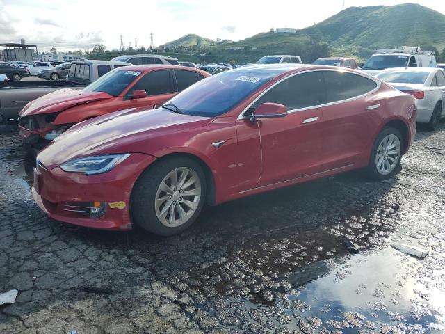 5YJSA1E18HF214146 - 2017 TESLA MODEL S Qırmızı foto 1