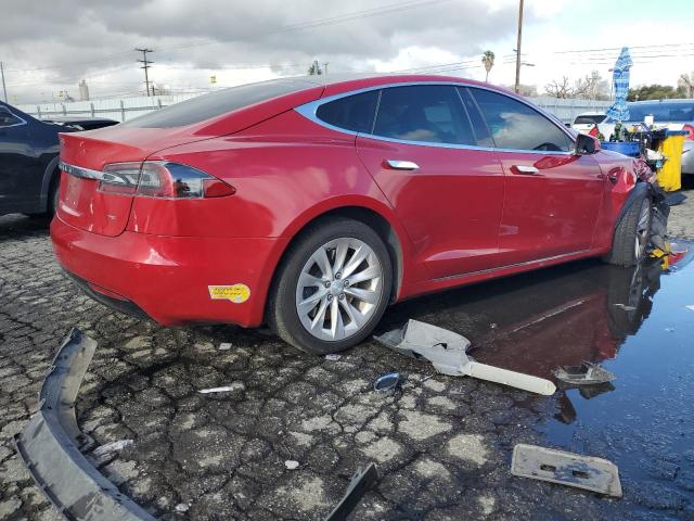 5YJSA1E18HF214146 - 2017 TESLA MODEL S Qırmızı foto 3