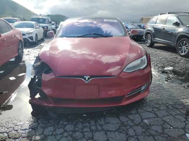 5YJSA1E18HF214146 - 2017 TESLA MODEL S Qırmızı foto 5