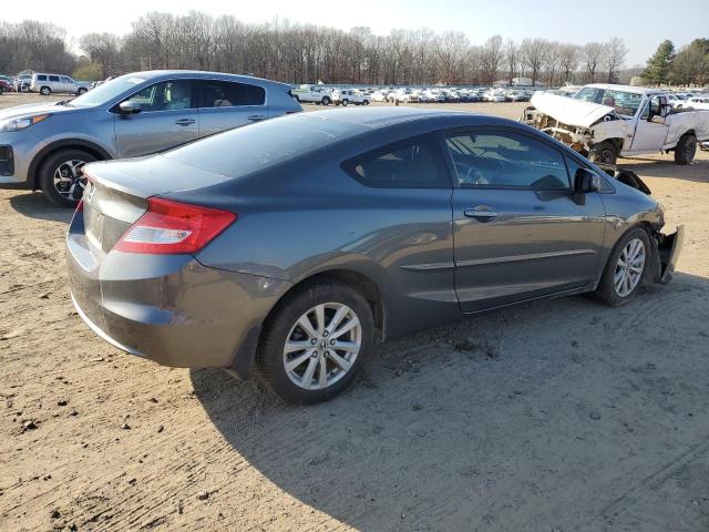 2HGFG3B88CH545858 - 2012 HONDA CIVIC EX GRAY photo 3