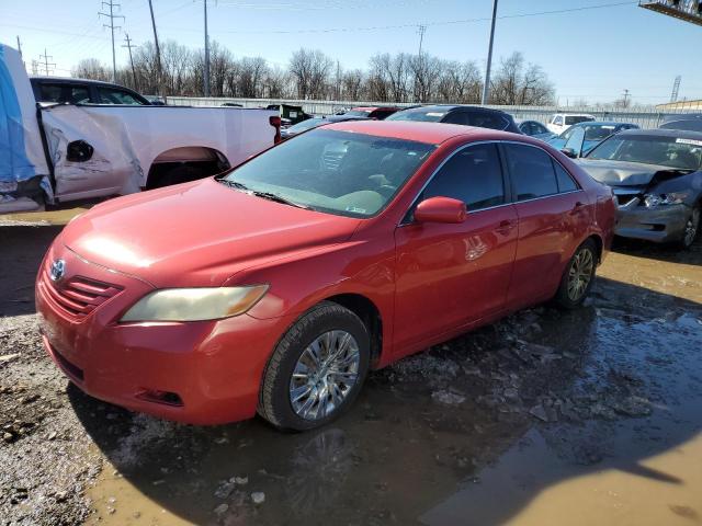 4T1BE46K27U051668 - 2007 TOYOTA CAMRY CE RED photo 1