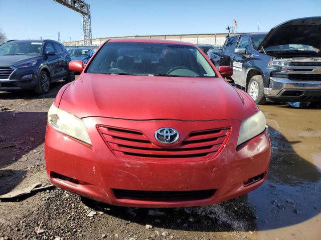 4T1BE46K27U051668 - 2007 TOYOTA CAMRY CE RED photo 5