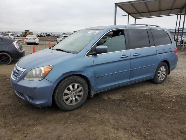 5FNRL3H45AB043291 - 2010 HONDA ODYSSEY EX BLUE photo 1