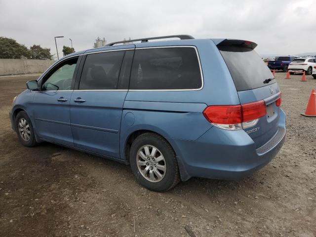 5FNRL3H45AB043291 - 2010 HONDA ODYSSEY EX BLUE photo 2