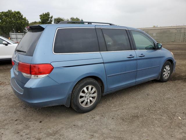 5FNRL3H45AB043291 - 2010 HONDA ODYSSEY EX BLUE photo 3